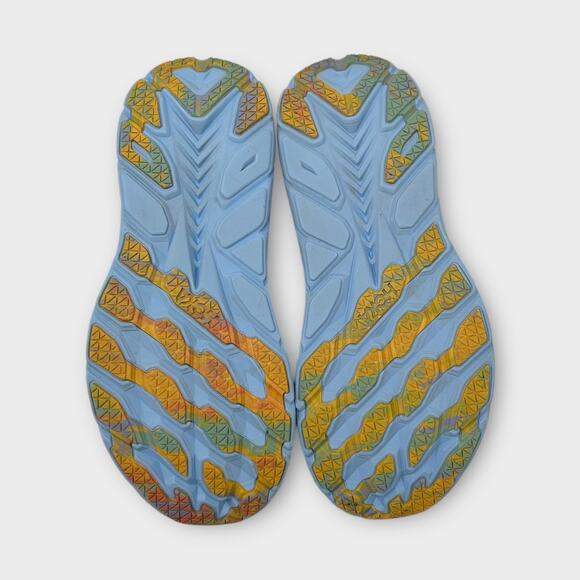 Hoka Clifton 8 Athletic Running Shoes in Baby Lavender/Smoke Green Size 7.5B - Picture 10 of 16